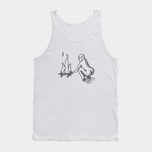 Thicc Alien Campfire Tank Top